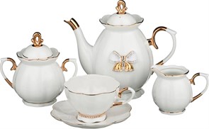 ЧАЙНЫЙ СЕРВИЗ НА 6 ПЕРСОН 15 ПРЕДМЕТОВ 950/400/170/240 МЛ.