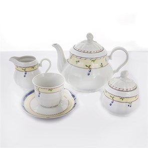 Сервиз чайный 225мл на 6перс. 15пред. 