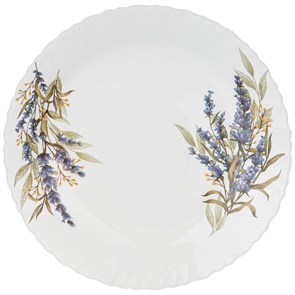 ТАРЕЛКА ОБЕДЕННАЯ AGNESS LAVENDER FIELD 25СМ (МАЛ. УП. = 6 ШТ.) 598-054