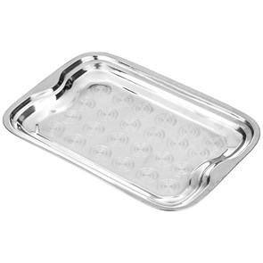 ПОДНОС, НЕРЖ СТАЛЬ, 35*25 СМ 880-157