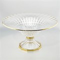 Ваза для фруктов н/н 36см. "Lady Diamond Eclat" голд 67858 - фото 5937