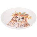 ТАРЕЛКА ЗАКУСОЧНАЯ СОВА, 19СМ 409-153