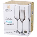 НАБОР БОКАЛОВ ДЛЯ ШАМПАНСКОГО ИЗ 6 ШТ. "ALCA" 220 МЛ ВЫСОТА=26 СМ. 669-321