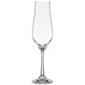 НАБОР БОКАЛОВ ДЛЯ ШАМПАНСКОГО 170ML ИЗ 6 ШТУК "TULIPA" ВЫСОТА=23 СМ. 674-761